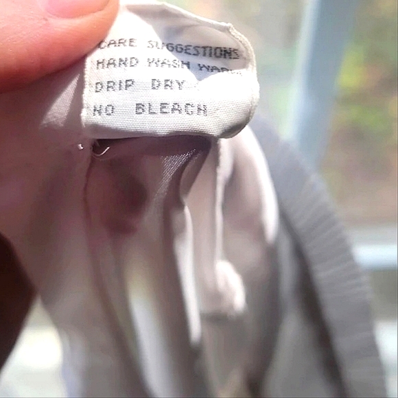 Vintage Shapely 16 Victorian White Lace Long Sleeve Blouse - Picture 5 of 5